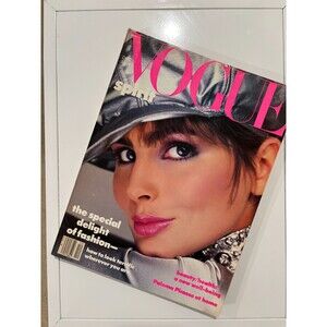 Vogue US December 1985 Magazine